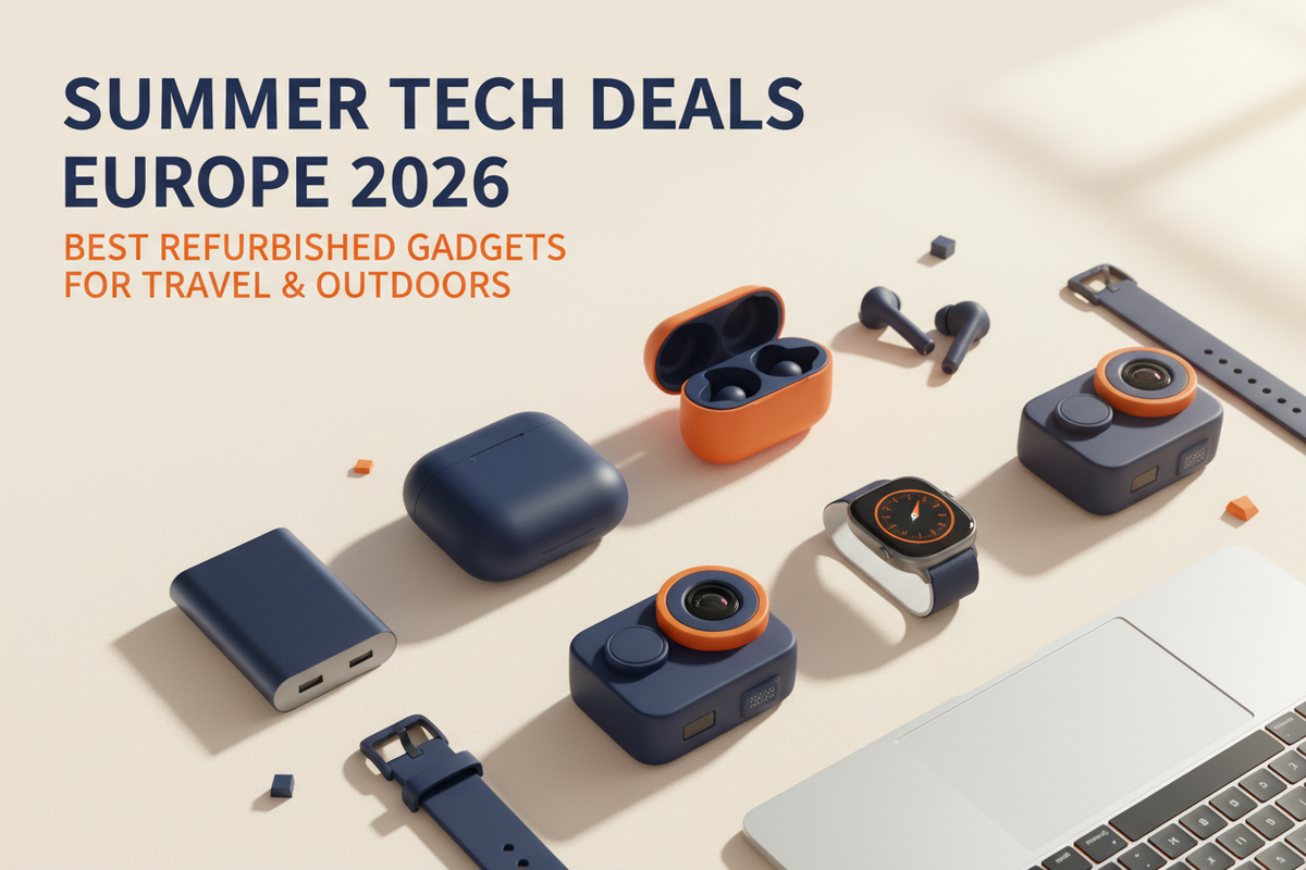 Summer Tech Deals Europe 2026 โ Best Refurbished Gadgets for Travel & Outdoors
