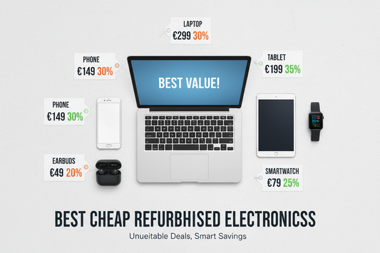 Best Cheap Refurbished Electronics in Europe 2026 – Smart Deals on Phones, Laptops, TVs & Gaming