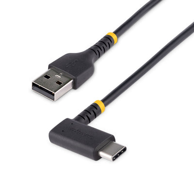 StarTech USB Cable a USB C Acodado 30CM Charging Fast — image 1