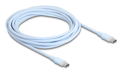 Delock USB 2.0 USB Cable Typ-c St PD 3.0 60W 4M Blue — image 1