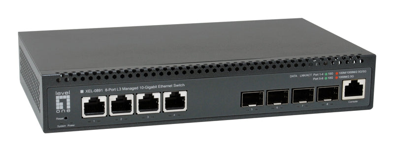 Switch 4X10GE 4X10GSFP + 19 Managed L3