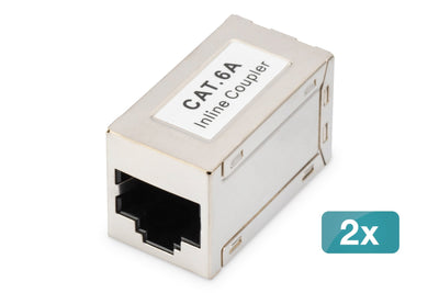 Digitus Acoplamiento Modular CAT.6A, Blindado, 2 Pieces Módulo Keystone DN-93905-2 — image 1