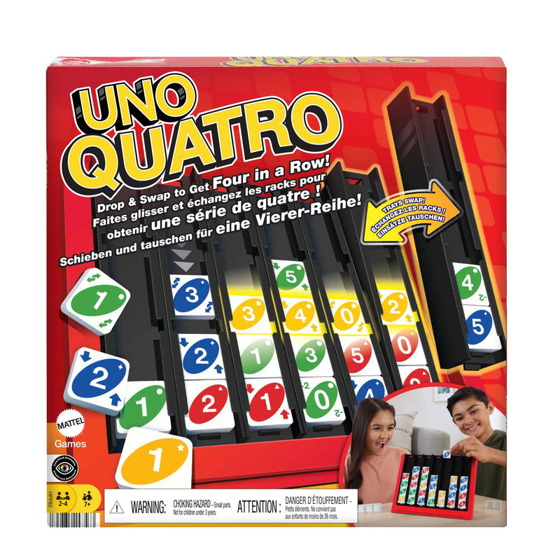 Mattel Games Uno Quatro, Set de Escritorio