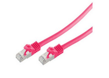 Shiverpeaks RJ45 Network Cable S FTP, CAT.7 Lszh 15M Magenta — image 1