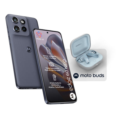 Motorola Edge 60 Neo 8 + 256GB 6.36 5G Pant Grisaille + Moto Buds Ita — image 1