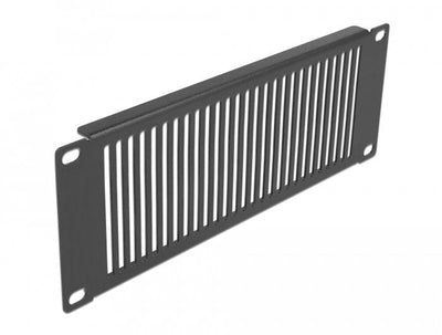 Delock Panel Gabinete Network 10 With Ranuras Ventilación Vertical 2U Black — image 1