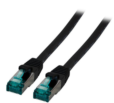 Efb RJ45 Network Cable S/FTP, CAT.6A, Lszh, 15M, Black — image 1