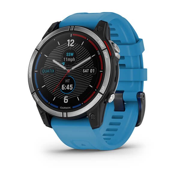 Garmin Smartwatch Quatix 7 3,3CM (1.3) Mip 47MM Digital 260 X 260 Pixels Screen Touchscreen Blue Wi-Fi GPS (sa