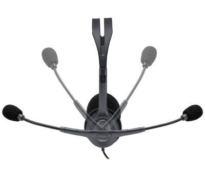 Logitech Headphones H111 With Microphone Jack 3.5 Black — image 1