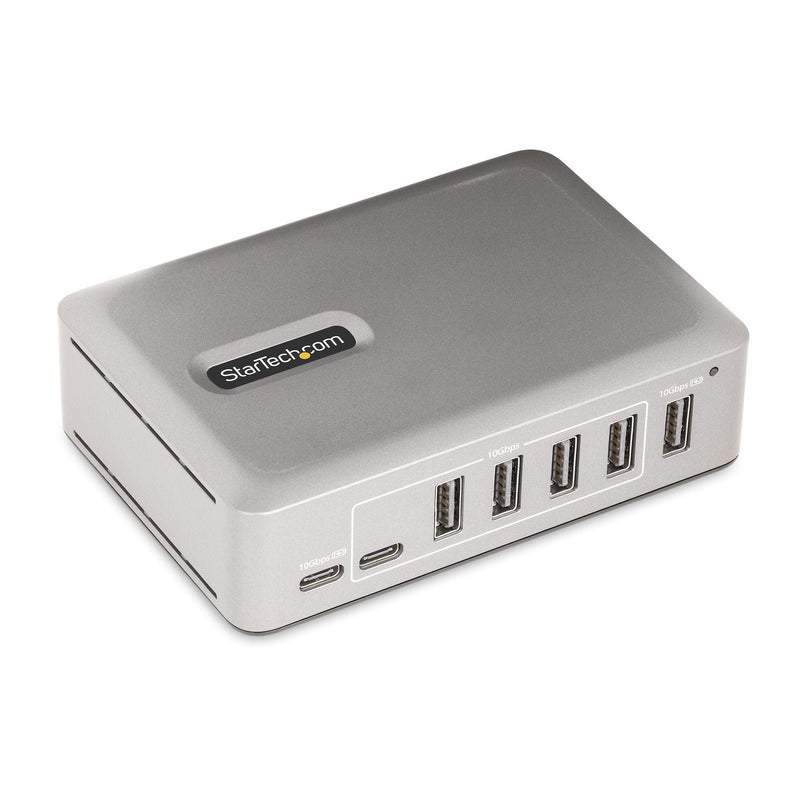 StarTech.com 7-PORT USB-C Hub 5x USB-A + 2x USB-C Self-powered W/ 65W Power Supply USB 3.1 10Gbps Hub W/ BC1.2