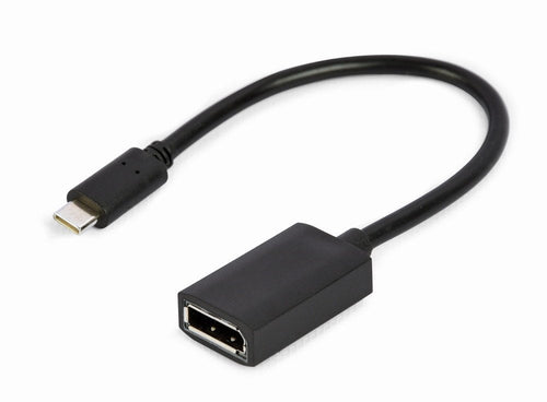 Gembird USB Type-c To DisplayPort Adapter Cable 4K 15CM Black — image 1