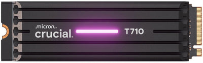 Crucial Drive SSD T710 With Heatsink 1TB M.2 2280 PCIE GEN5 NVMe CT1000T710SSD5 — image 1