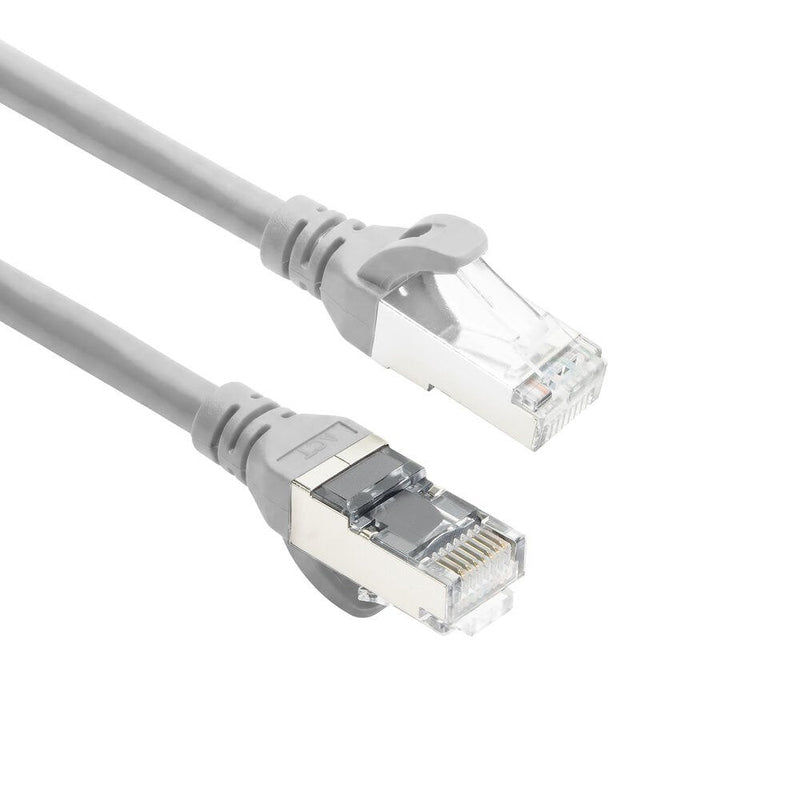 Grey 3 Meters Tpe S FTP CAT.6A Ultra-flex Patch Cable Snagless With RJ45 Connectors