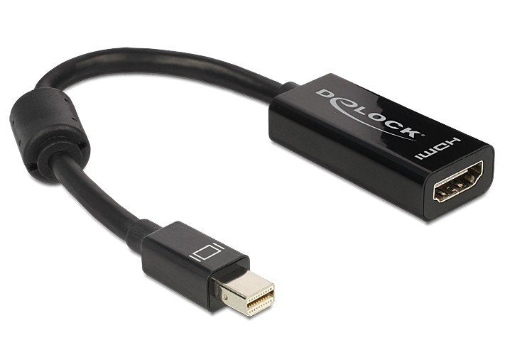 Delock Adapter Mini DisplayPort a HDMI Black