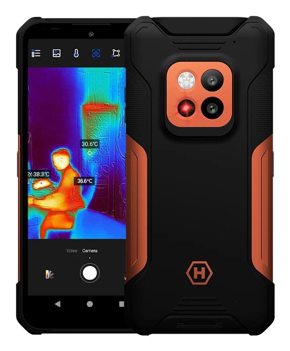 Hammer Construction 2 5G Thermal 8 + (8) + 256GB Orange