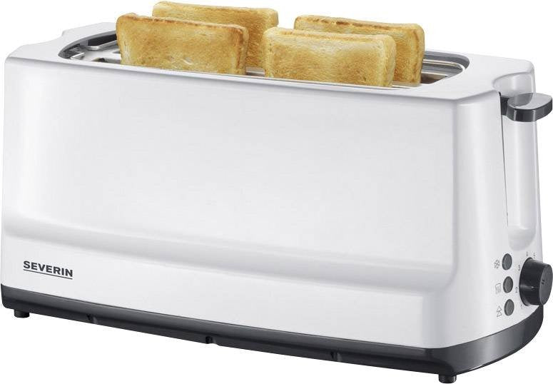 Severin Toaster At 2234, 4 Rebanada(s) Grey White 1400W