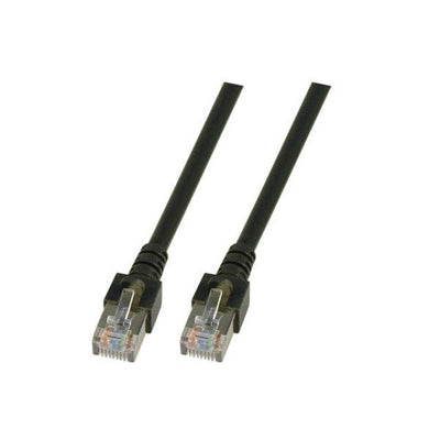 Efb RJ45 Network Cable Sf UTP, CAT.5E, Pvc, Cca, 1M, Black — image 1