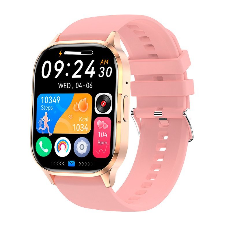 Smartwatch Cool Delta Silicone Pink (amoled, Llamadas, Health Sport