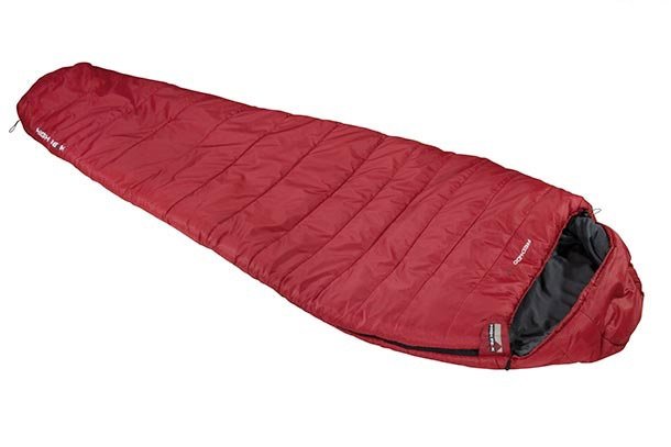High Peak Redwood -3, Saco Dormir Red Oscuro/Grey 23085