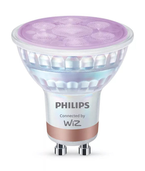 Philips Smart LED Connected By Wiz Bulb Foco LED Forma: PAR16 Transparent Finish GU10 4.7W (equivalente 50W) C — image 1