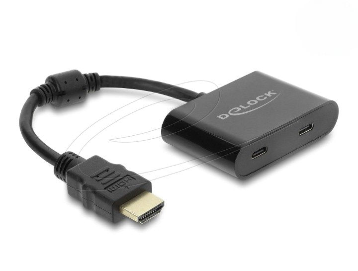 Delock Adapter HDMI Connector Male a USB Type-c™ Connector Female (dp Alt Mode) 4K 60 HZ
