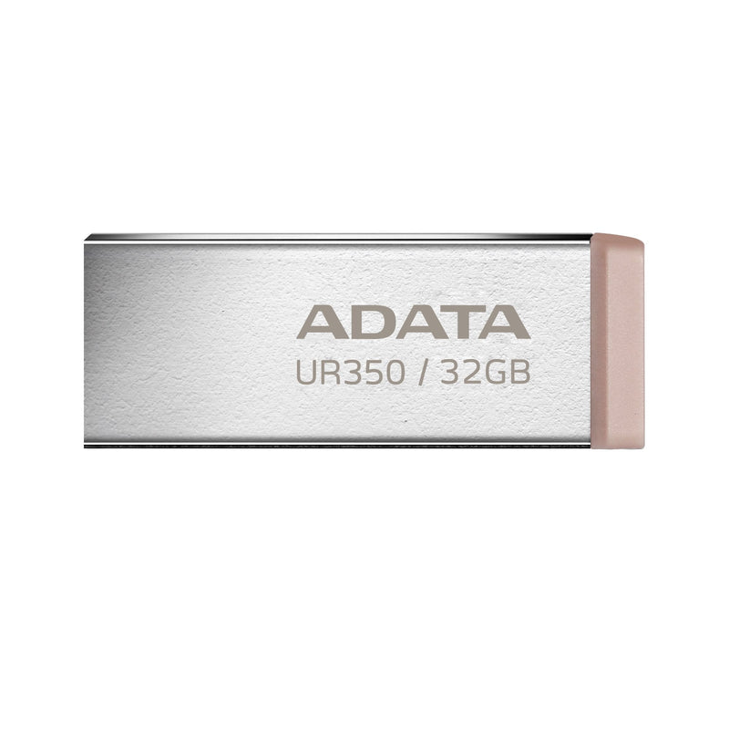 ADATA UR350-32G-RSR/Bg, Pencil USB Níquel/Brown
