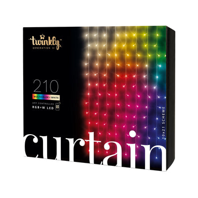 Twinkly Curtain Smart LED 210 RGB + W 2 1M — image 1
