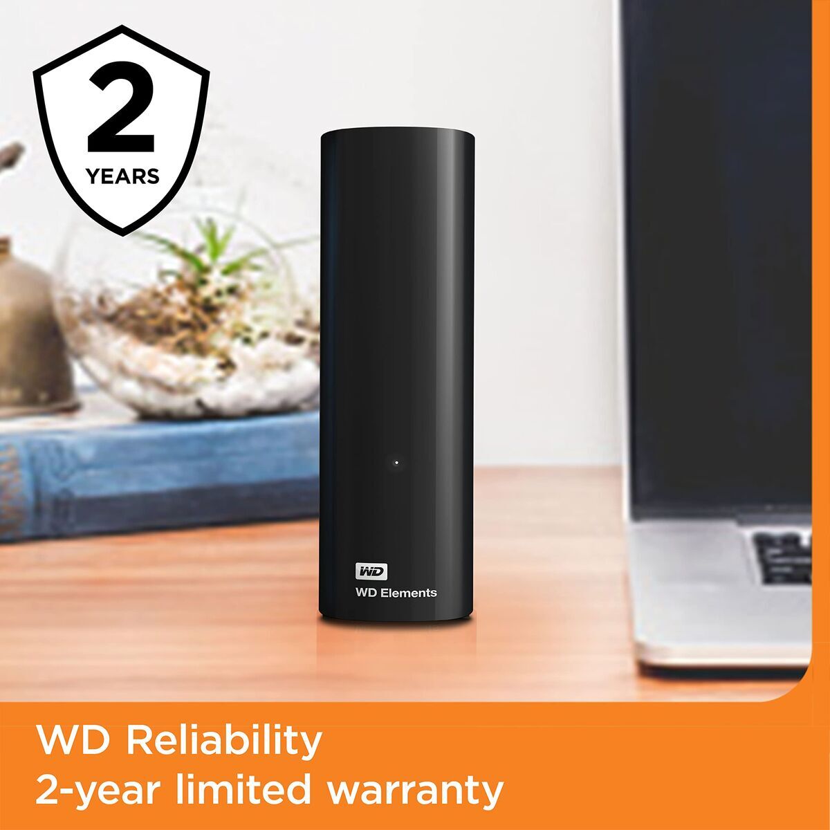 Western Digital External Hard Drive Western Digital Elements Desktop Black 22 Tb