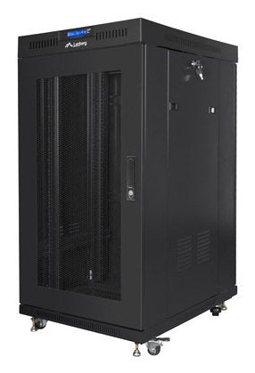 Lanberg Free Standing Cabinet 19 22U 800X800 Mesh Door — image 1