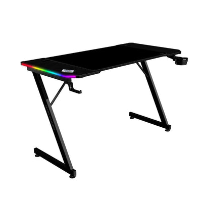 Mars Gaming Desk Gaming MGD-X120 RGB Black 120X60/ Mouse Pad XXL/ Stands Externos Bebidas And Headphones/ Gest — image 1