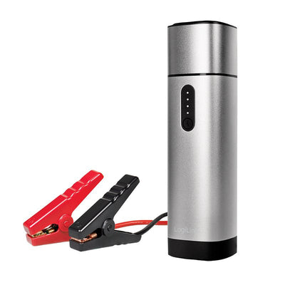Logilink Powerbank 10000MAH 2x USB-A 10W Silver — image 1
