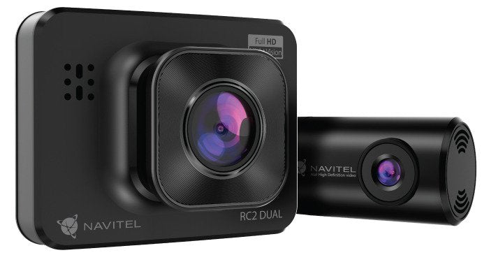 Navitel Camera Salpicadero R?2 Dual Full HD Encendedor Cigarrillos, Battery Black