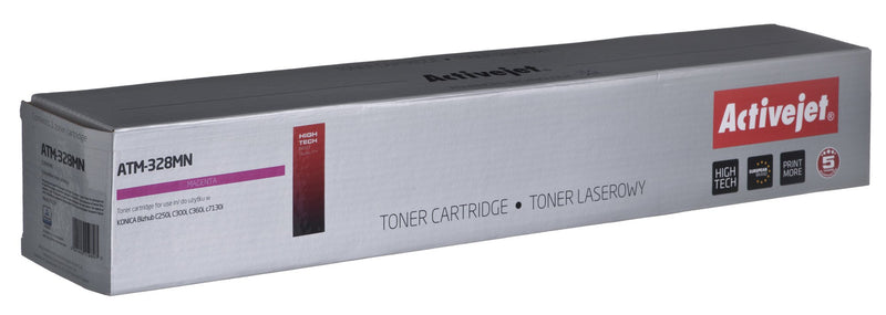 Activejet Cartridge Toner ATM-328MN Printers Konica Minolta, Reemplazo Konica Minolta TN328M Supreme 28000 Pág