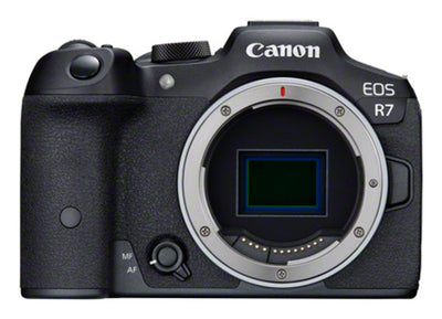 Canon Camera Eos R7 + Adapter Ef- R EU26 Body Milc 32,5 MP Cmos 6960 X 4640 Pixels Black — image 1