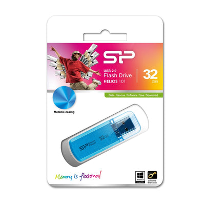 Silicone Power Memory USB Helios 101 32GO USB 2.0 Blue — image 1