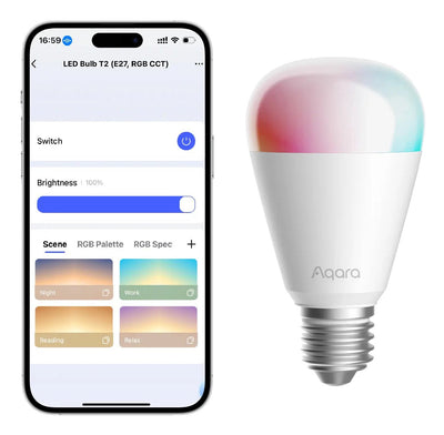 Aqara LED Bulb E27 T2 Bulb Smart Bluetooth/Zigbee 10,5W — image 1