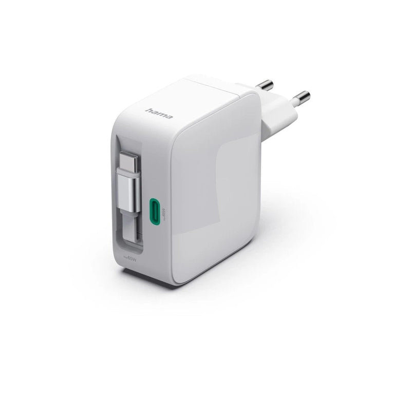 Hama Charger Wireless 00201957 / USB-C 65W White