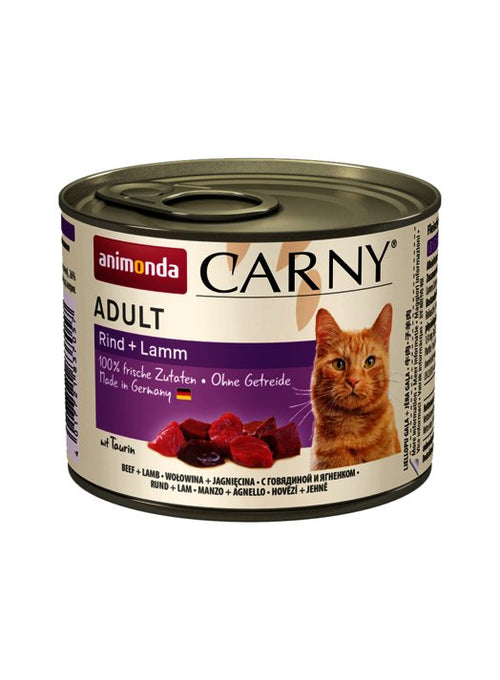 Animonda Carny Adult Sabor: Ternera And Cordero 200G — image 1