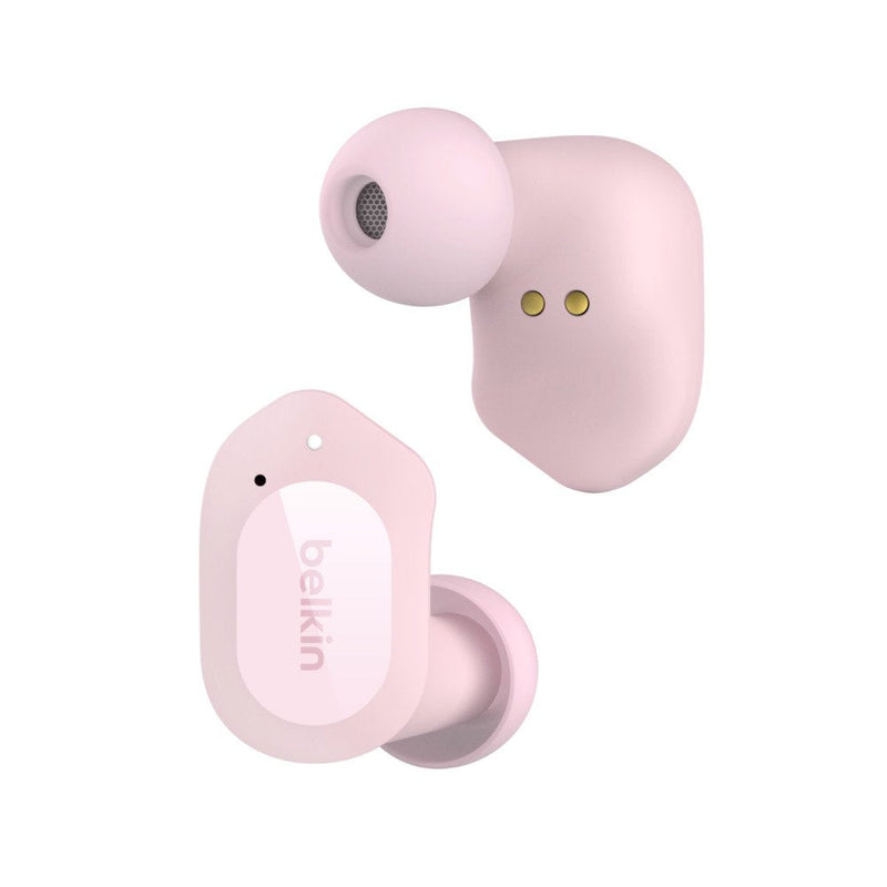 Belkin Soundform Play Auriculares Inalámbricos Con Micro Oreja Bluetooth Cancelación Sound Activo Rosa