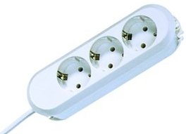 Bachmann Smart 3X Cable Power Strip 5M (387.272) White