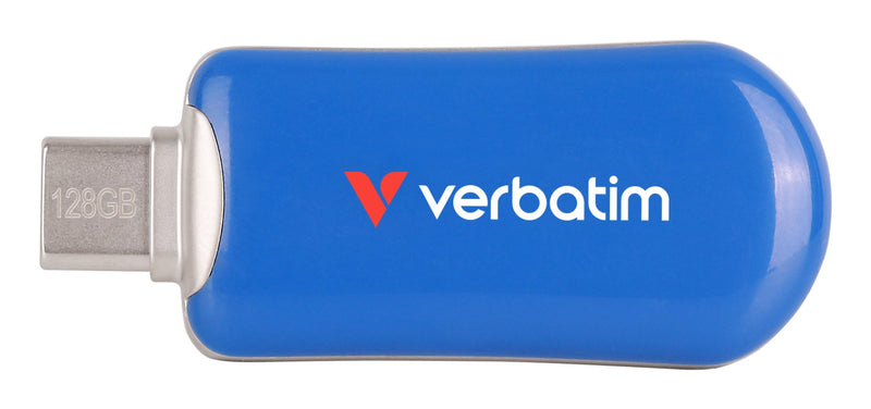 Verbatim Plectra Azul 128GB USB-C Flash Unidad 30233