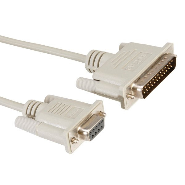 Roline Módem Cable DB9-DB25.H M