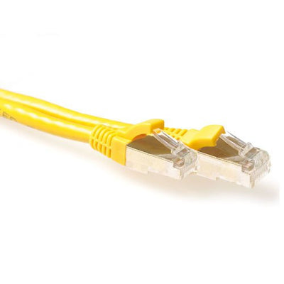 Yellow 20 Meter Lszh SFTP CAT.6A Patch Cable Snagless With RJ45 Connectors — image 1