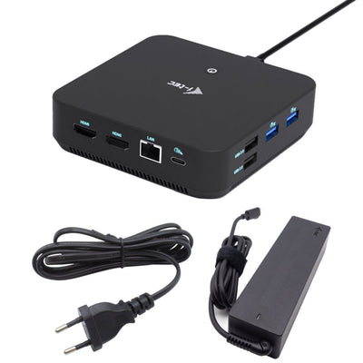I-tec USB-C DP Dual HDMI Docking Station With Power Delivery 100W + Universal Charger 100W — image 1