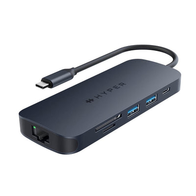 Targus Docking Mation Hyperdrive Next USB-C 140W 8-EN-1 Mitternachtsazul — image 1