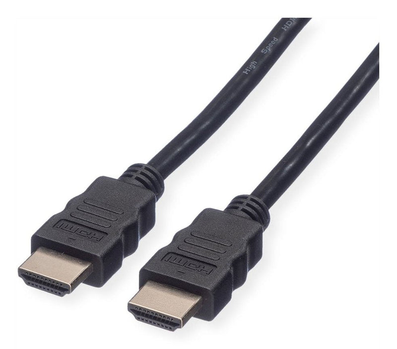 Roline Rm HDMI High Speed Cable With Ethernet, Black 1M