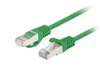 Lanberg Network Cable CAT.6 FTP 0.25M Green 10-PACK — image 1