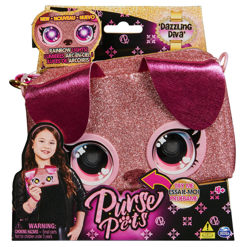 Spin Master Bolso Purse Pets Band Cachorro Pink 6067566