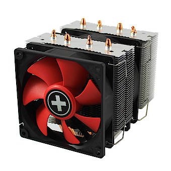 Xilence XC044 Fan PC Processor Enfriador 9,2CM Black Red — image 1