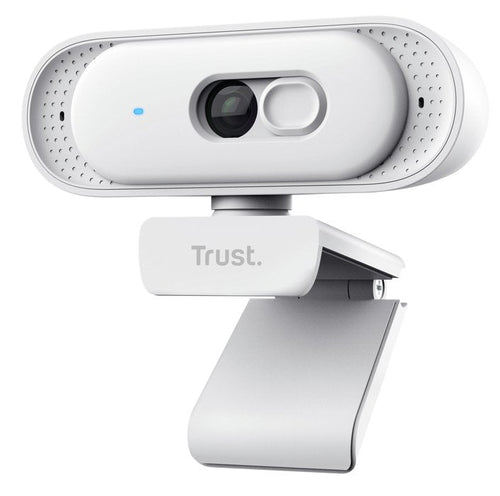 Trust Webcam Tomar 2K QHD 2560X1440 30FPS Fov 76 Grados Reduccion Ruido Privacy White — image 1